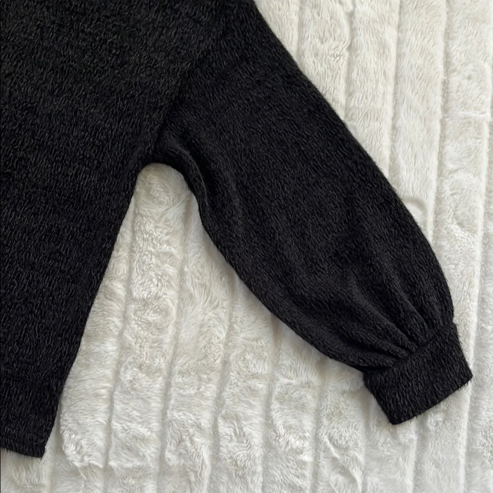 Girls Old Navy Soft Chenille Sweater (Black) XL Plus